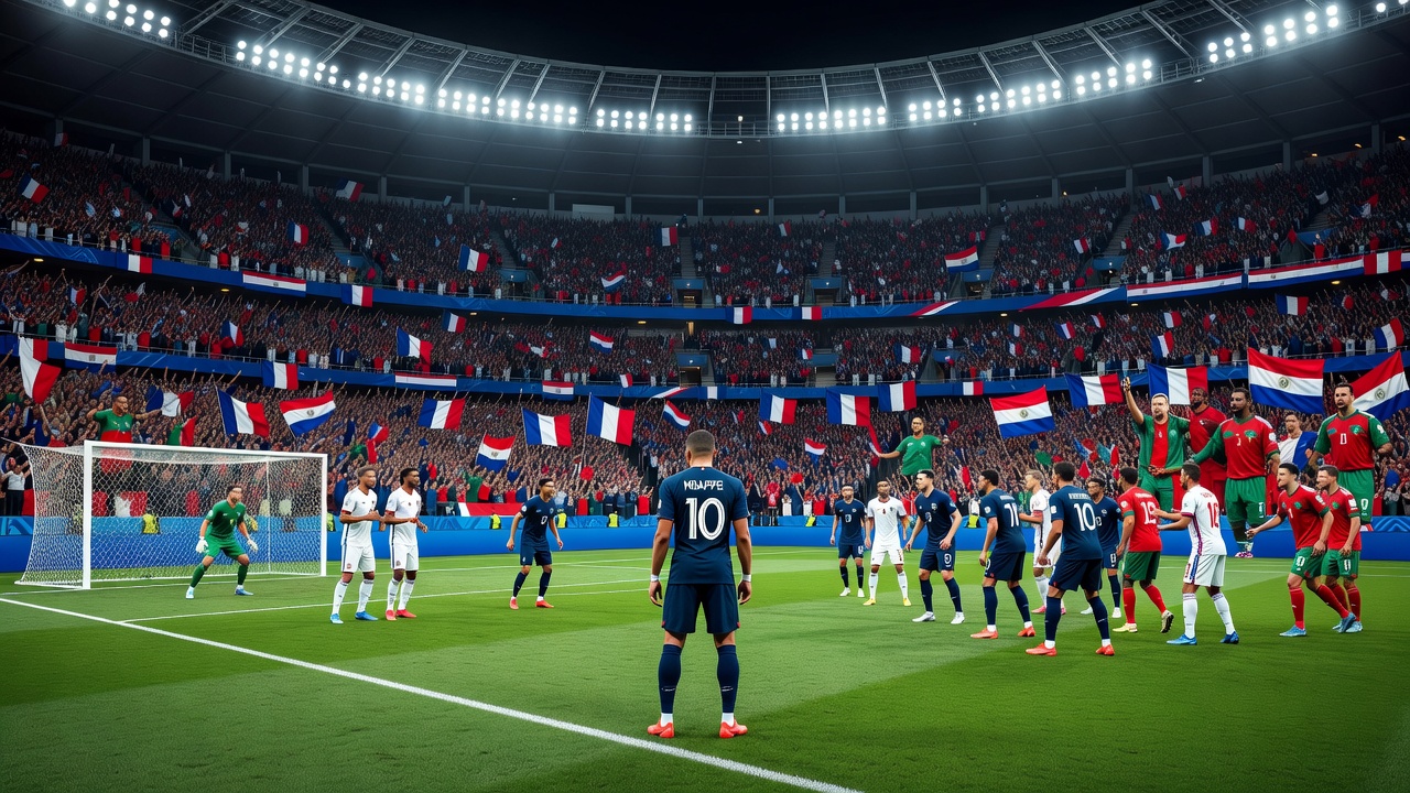 França supera Paraguai com garra e avança às quartas da Copa do Mundo