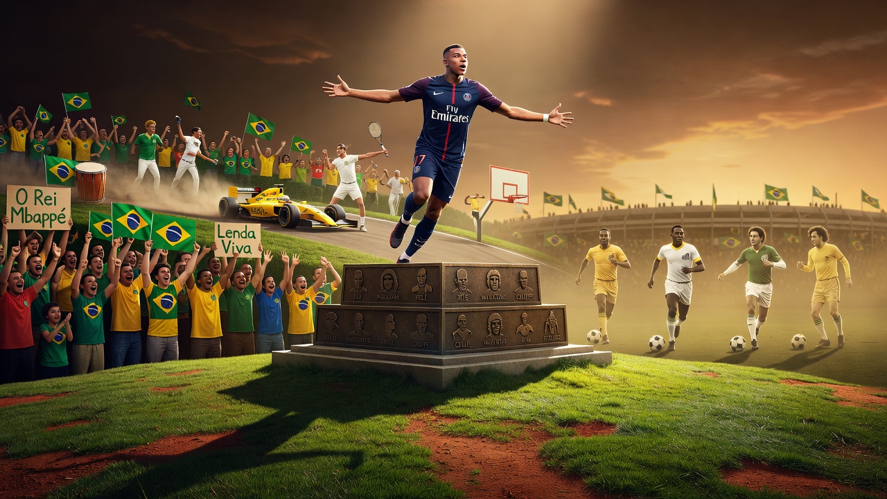 Kylian Mbappé já alcançou um patamar reservado para poucos jogadores na história do futebol.